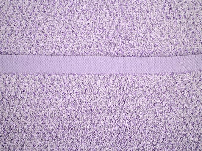 Everplush Diamond Jacquard Quick Dry Bath Towel,1Pack,Lavender