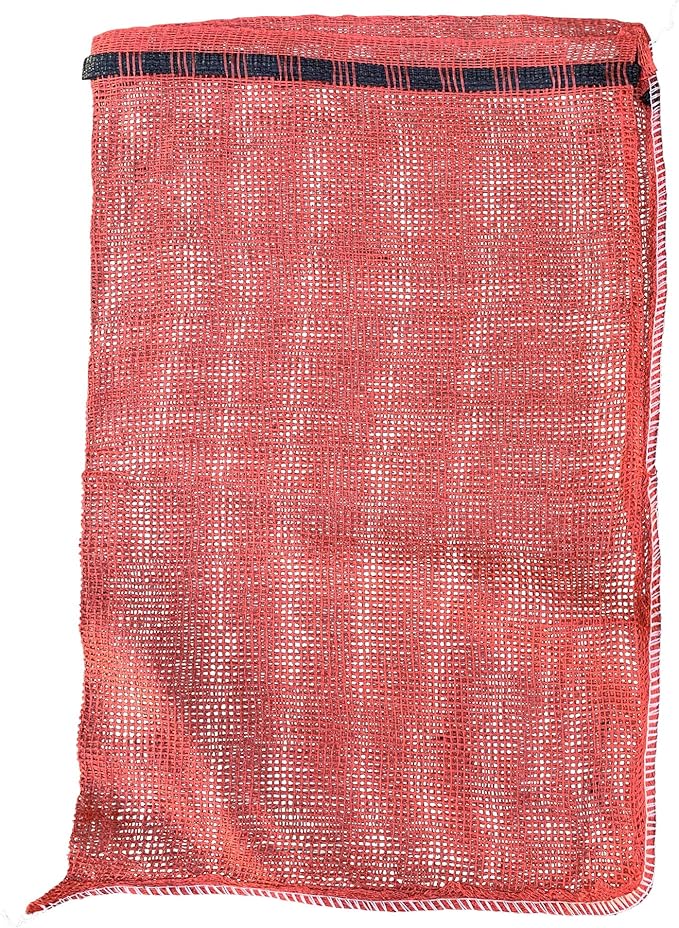 Sandbaggy Mesh Onion Produce Bags | 15" x 25 Inch | 50 lb Capacity | Breathable Fabric | Great for Packaging Produce & Fruit