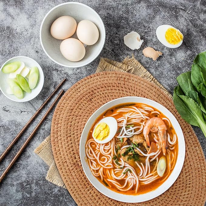 Natural Rattan Woven Placemats Oval Tableware Mats Anti Slip Place Mat Multifunctional Placemat 30x40cm