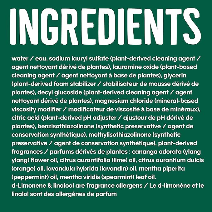 Seventh Generation Hand Dish Wash Refill, Lavender Floral & Mint, 3pk 50z