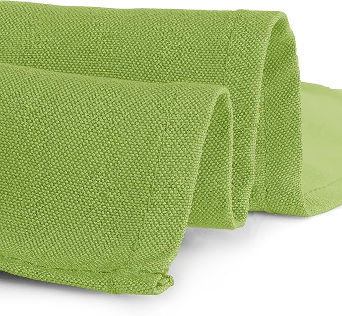 Gee Di Moda Rectangle Tablecloth - 60 x 84 Inch Apple Green Table Cloth for 5 Foot Rectangle Table - Heavy Duty Washable Fabric - for 5 Ft Buffet Table, Holiday Party, Dinner, Wedding & Baby Shower