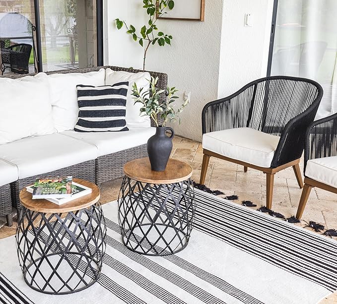 Luxurious Gift Set Textured Ceramic Vase 10 Inch with Olive Branches 22 Inch Tall Black Medium Vase Artificial Topiaries Fake Plants, Minimalist Shelf Decor, Neutral Home Office High End Gifting Decor